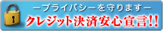 クレジット決済安心宣言