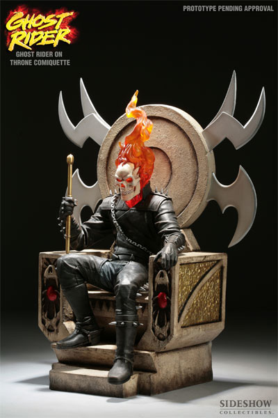マーベル ゴーストライダー コミケット Ghost Rider on Throne 通販
